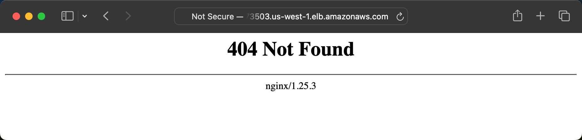 NGINX 404 Page